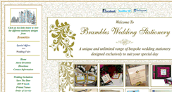 Desktop Screenshot of brambles-weddings.co.uk